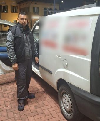 Furgone attrezzato per il pronto intervento